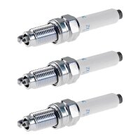 3 Spark Plugs with flat seal seat NGK suitable for SEAT...