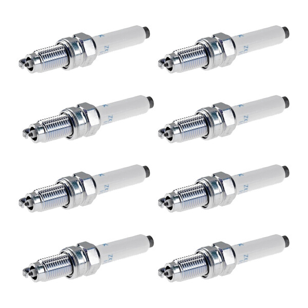 8 Spark Plugs with flat seal seat NGK suitable for SEAT IBIZA and others