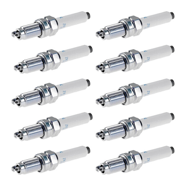 10 Spark Plugs with flat seal seat NGK suitable for SEAT IBIZA and others