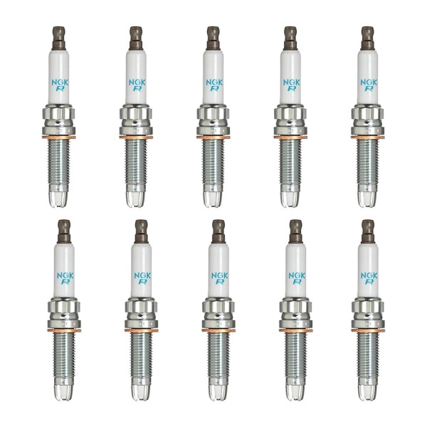 10 Zündkerzen fester SAE-Anschluss NGK Aftermarket-Expertise für u.a. BMW 5er