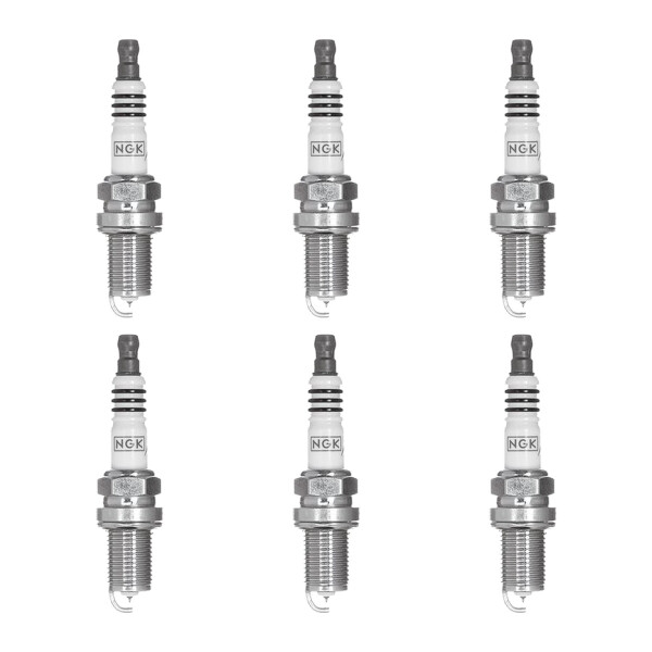 6 Spark Plugs fixed SAE connection NGK Iridium Irimax for various vehicles