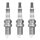 3 Spark Plugs fixed SAE connection NGK Iridium Irimax for e.g. MITSUBISHI