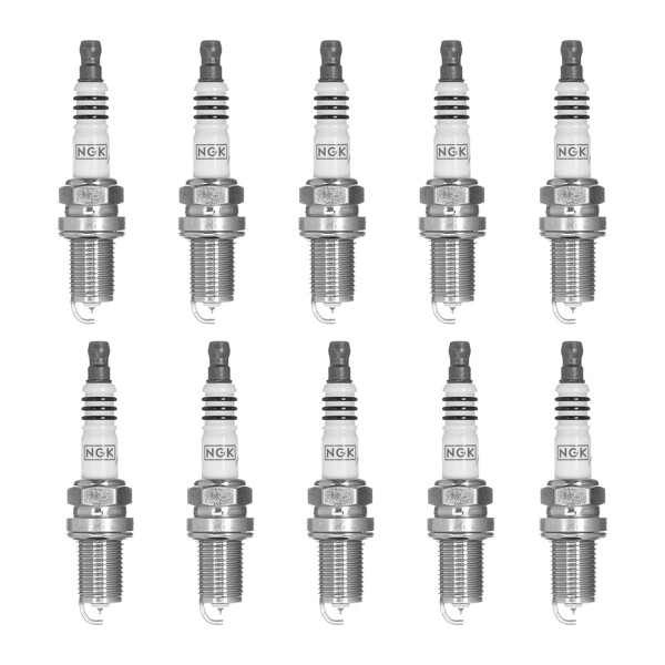 10 Spark Plugs fixed SAE connection NGK Iridium Irimax for e.g. MITSUBISHI