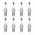 8 Spark Plugs fixed SAE connection NGK IAM expertise for various vehicles