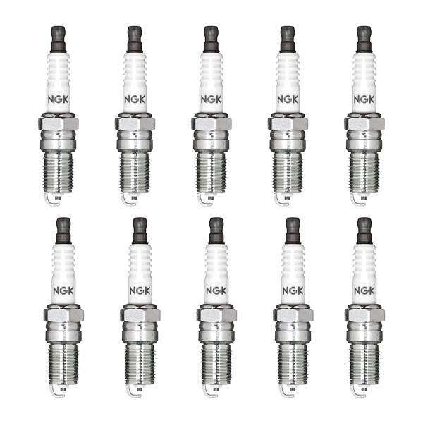 10 Spark Plugs fixed SAE connection NGK IAM expertise for various vehicles