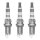3 Spark Plugs fixed SAE connection NGK IAM-Expertise Iridium Irimax for HONDA