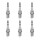 6 Spark Plugs fixed SAE connection NGK IAM-Expertise Iridium Irimax for HONDA
