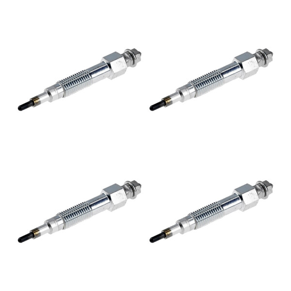 4 Glühkerzen Keramik-Glühkerze 11 V NGK passend für u.a. NISSAN BLUEBIRD