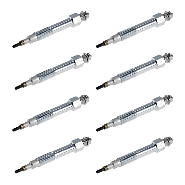 8 Glühkerzen Keramik-Glühkerze 11 V NGK passend für u.a. NISSAN PRIMERA