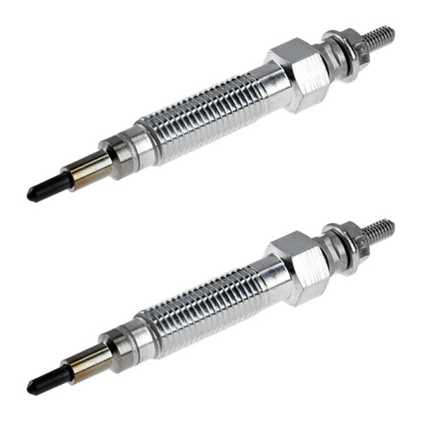 2 Glow Plugs Ceramic Glow Plugs 11 V NGK D-Power for e.g. HYUNDAI H-1