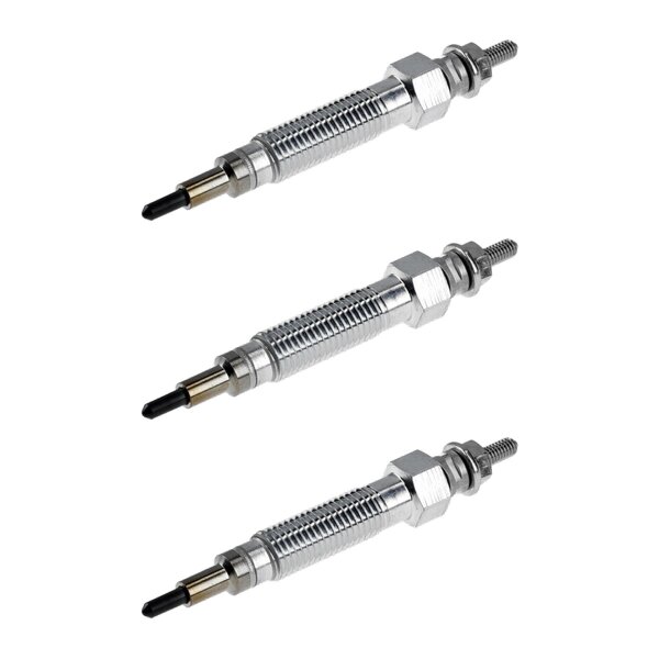 3 Glow Plugs Ceramic Glow Plugs 11 V NGK D-Power for e.g. HYUNDAI H-1