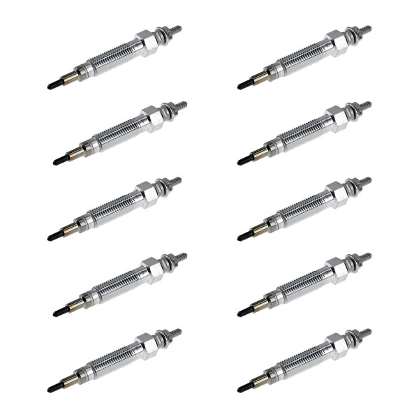 10 Glow Plugs Ceramic Glow Plugs 11 V NGK D-Power for e.g. HYUNDAI H-1