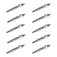 10 Glow Plugs Ceramic Glow Plugs 11 V NGK D-Power for...