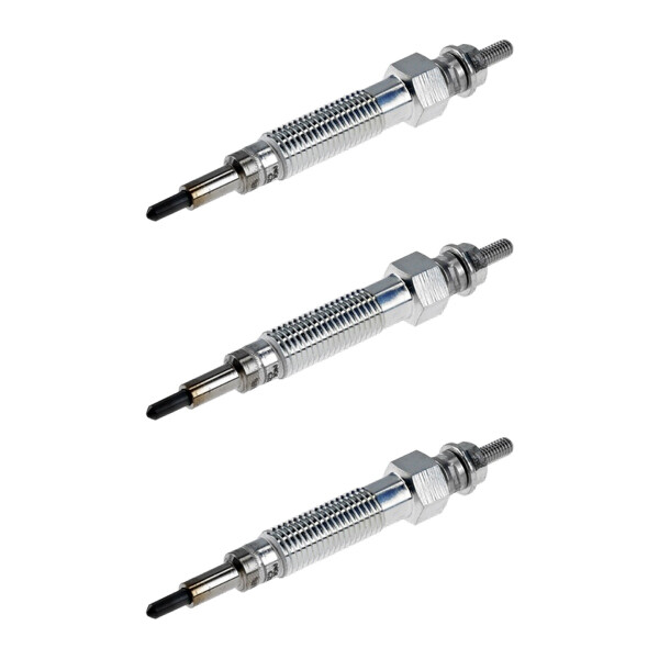 3 Glow Plugs Ceramic Glow Plugs 11 V NGK suitable for e.g. MITSUBISHI L200