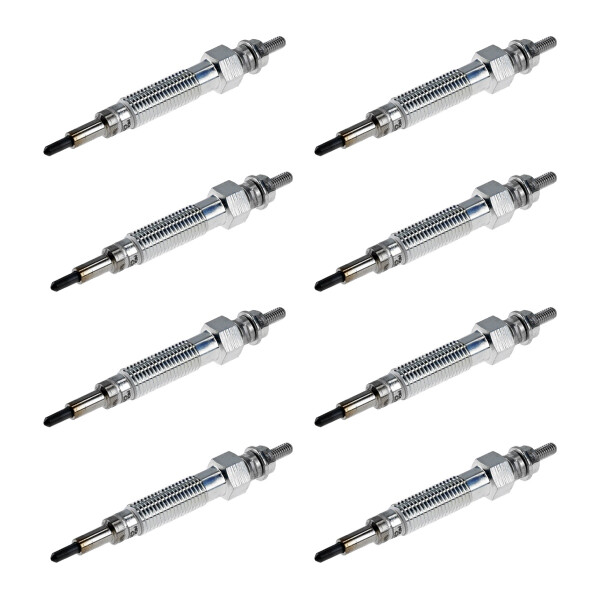 8 Glow Plugs Ceramic Glow Plugs 11 V NGK suitable for e.g. MITSUBISHI L200