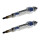 2 Glow Plugs Ceramic Glow Plugs 11 V NGK IAM expertise for MAZDA B-SERIES