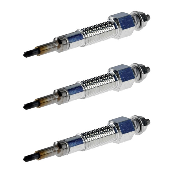 3 Glow Plugs Ceramic Glow Plugs 11 V NGK IAM expertise for MAZDA B-SERIES