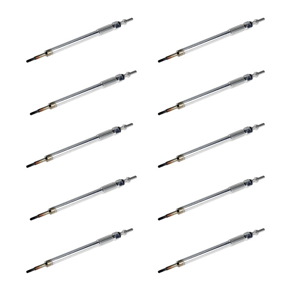 10 Glühkerzen Keramik-Glühkerze 11 V NGK D-Power für u.a. MITSUBISHI ASX