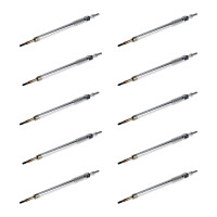 10 Glow Plugs Ceramic Glow Plugs 11 V NGK D-Power for...