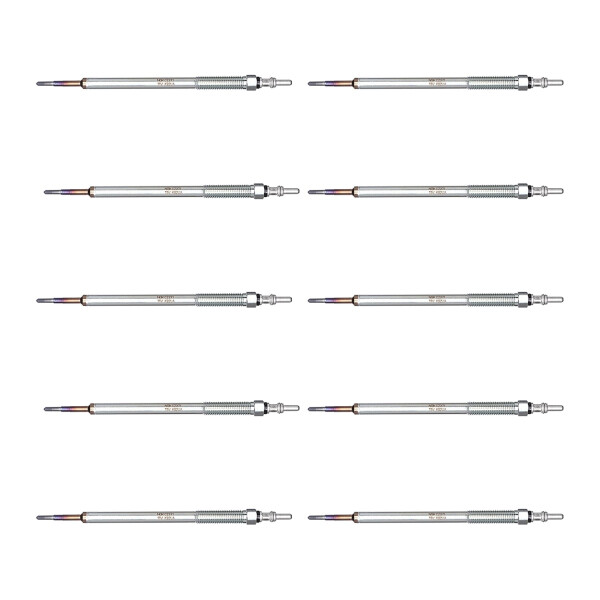 10 Glühkerzen Keramik-Glühkerze 11 V NGK passend für u.a. MITSUBISHI L200