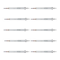 10 Glow Plugs Ceramic Glow Plugs 11 V NGK for HONDA...