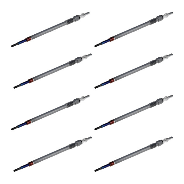 8 Glühkerzen Keramik-Glühkerze 7 V NGK D-Power für u.a. MERCEDES-BENZ E-KLASSE