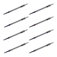 8 Glühkerzen Keramik-Glühkerze 7 V NGK D-Power...