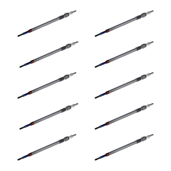 10 Glow Plugs Ceramic Glow Plugs 7 V NGK D-Power for MERCEDES-BENZ E-CLASS