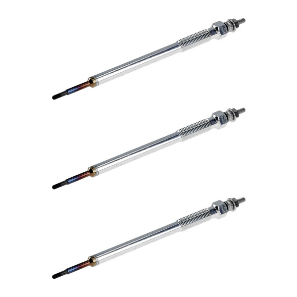 3 Glow Plugs Ceramic Glow Plugs 11 V NGK D-Power for e.g. MITSUBISHI L200