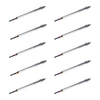10 Glow Plugs Ceramic Glow Plugs 11 V NGK D-Power for...