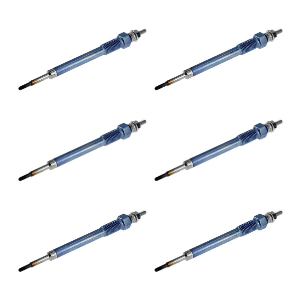 6 Glühkerzen Keramik-Glühkerze 11 V NGK D-Power für u.a. KIA VENGA