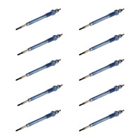 10 Glow Plugs Ceramic Glow Plugs 11 V NGK D-Power for...