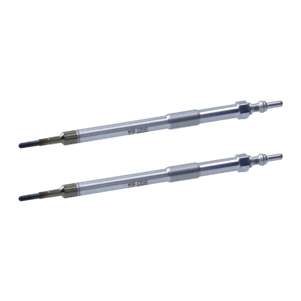 2 Glow Plugs Ceramic Glow Plugs 7 V NGK D-Power for e.g. RENAULT MASTER