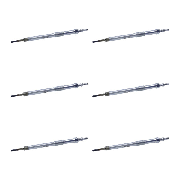 6 Glow Plugs Ceramic Glow Plugs 7 V NGK D-Power for e.g. RENAULT MASTER