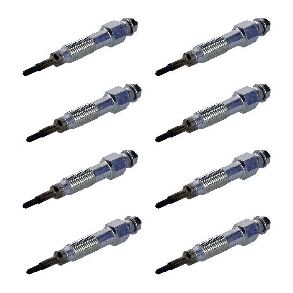 8 Glow Plugs Ceramic Glow Plugs 6.5 V NGK suitable for e.g. NISSAN PATROL
