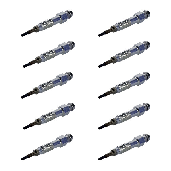 10 Glow Plugs Ceramic Glow Plugs 6.5 V NGK suitable for e.g. NISSAN PATROL