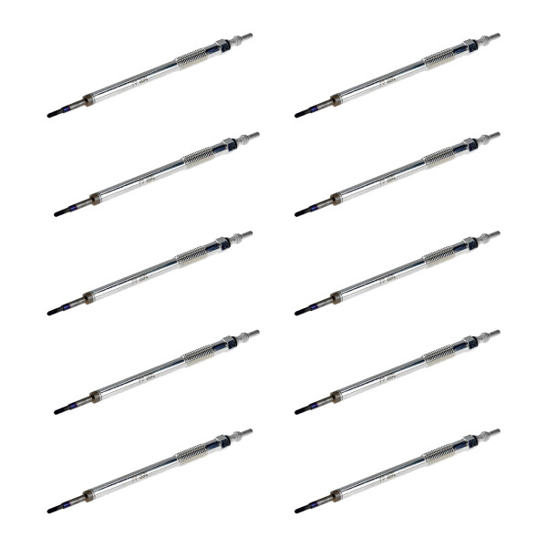 10 Glow Plugs Ceramic Glow Plugs 7 V NGK D-Power for e.g. MAZDA CX-5