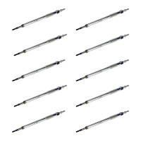 10 Glow Plugs Ceramic Glow Plugs 7 V NGK D-Power for e.g....