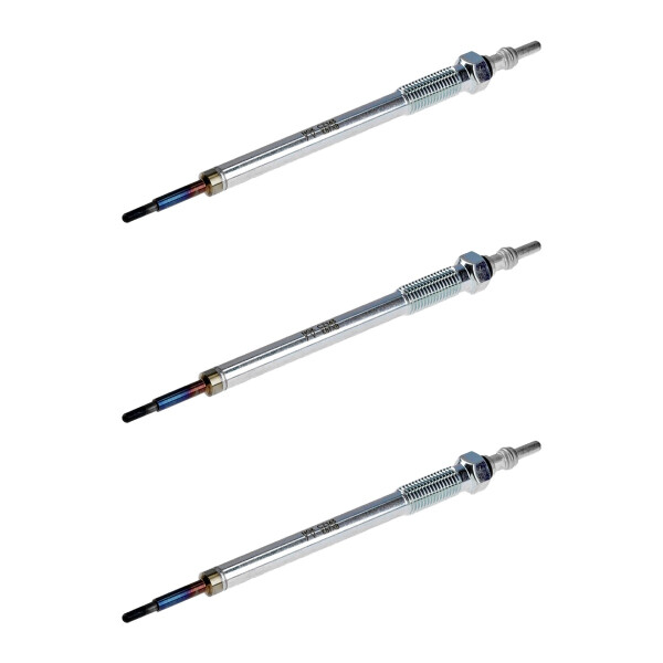 3 Glow Plugs Ceramic Glow Plugs 7 V NGK D-Power suitable for e.g. MAZDA 6