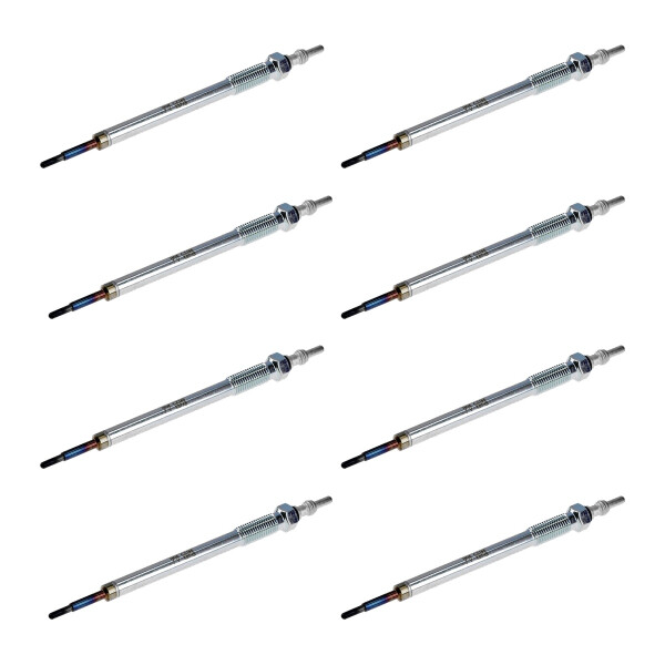 8 Glühkerzen Keramik-Glühkerze 7 V NGK D-Power passend für u.a. MAZDA 6