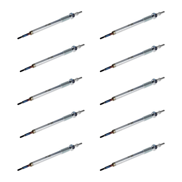 10 Glow Plugs Ceramic Glow Plugs 7 V NGK D-Power suitable for e.g. MAZDA 6