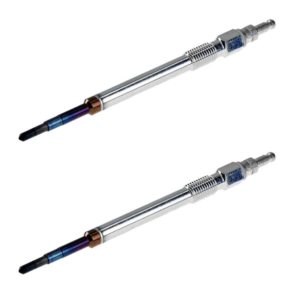 2 Glow Plugs Ceramic Glow Plugs 7 V NGK D-Power suitable for e.g. AUDI A4