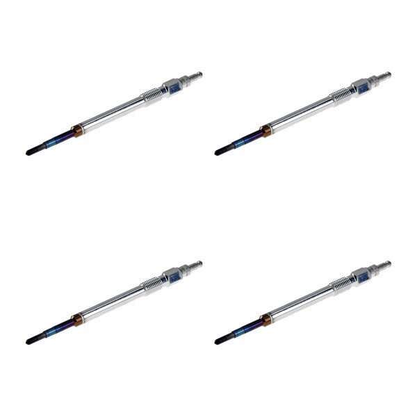 4 Glow Plugs Ceramic Glow Plugs 7 V NGK D-Power suitable for e.g. AUDI A4