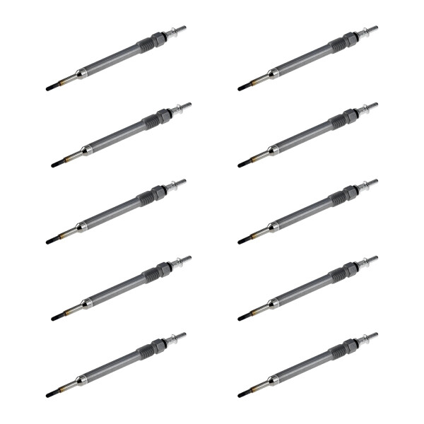10 Glow Plugs Ceramic Glow Plugs 7 V NGK D-Power for MERCEDES-BENZ C-CLASS