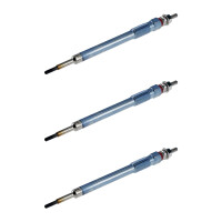 3 Glow Plugs Ceramic Glow Plugs 7 V NGK for HYUNDAI SANTA...