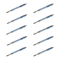 10 Glow Plugs Ceramic Glow Plugs 7 V NGK for HYUNDAI...