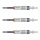 3 Glow Plugs Ceramic Glow Plugs 7 V NGK D-Power for e.g. VW CRAFTER