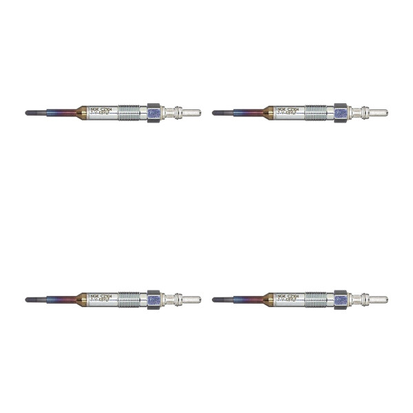 4 Glühkerzen Keramik-Glühkerze 7 V NGK D-Power für u.a. VW CRAFTER