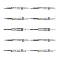 10 Glow Plugs Ceramic Glow Plugs 7 V NGK D-Power for e.g....