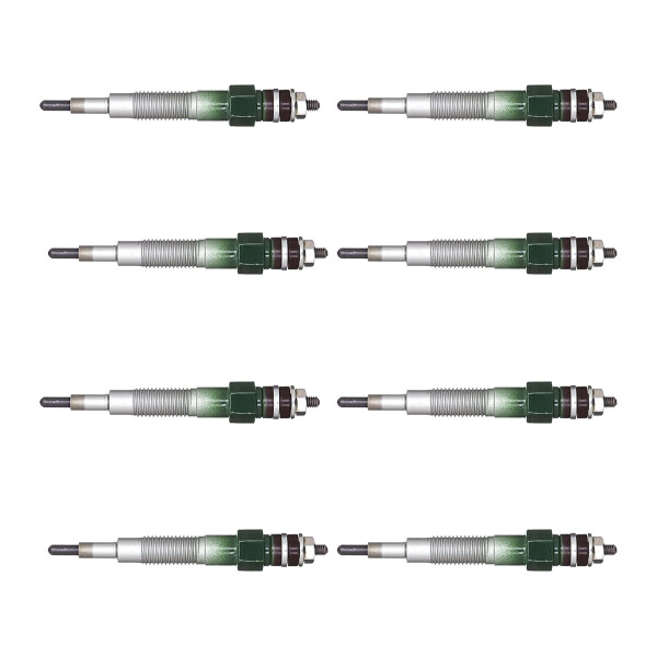 8 Glühkerzen Keramik-Glühkerze 6,5 V NGK passend für u.a. NISSAN PATROL